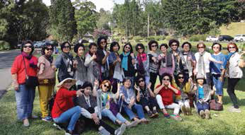 KEGIATAN ALUMNI ANGKATAN TAHUN 1971 SEKOLAH PA HOA (4 AGUSTUS 2018: TUR KE CIBODAS )
